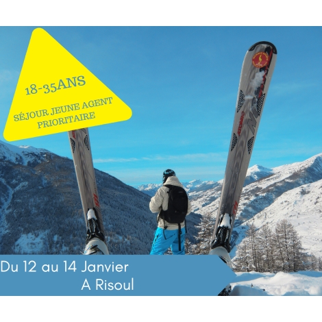 JANVIER: Weekend Ski à Risoul | Com Jeune agent