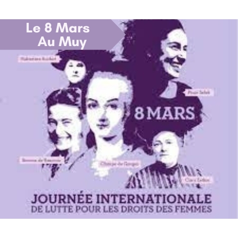 MARS/JOURNEE DROIT DES FEMMES/ REPAS /THEATRE/ SLVIE 2 ET 3