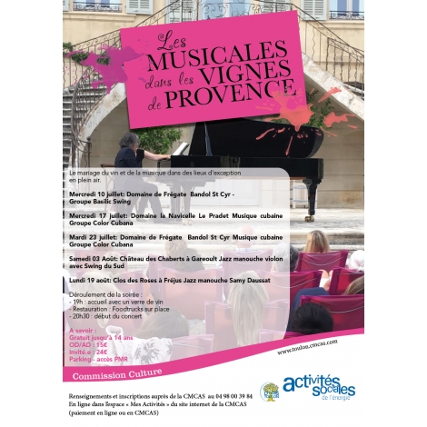 LES MUSICALES DANS LES VIGNES