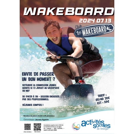 JUILLET: WakeBoard | CJA