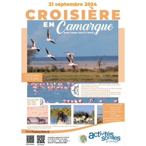 SEPTEMBRE: LA CROISIERE EN CAMARGUES/ SLVIE 2