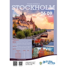 JUIN : Voyage solidaire à Stockholm | COM Internationale