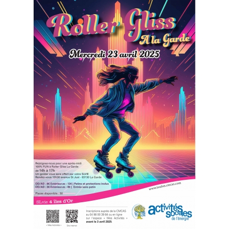 AVRIL : Après-midi récréative enfant à Roller Gliss | SLVIE 4