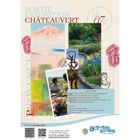 MAI : Sortie Exposition Châteauvert | SLVIE 4