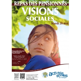 MAI : Un repas entre pensionnés à Visions Sociales | SLVIE 3