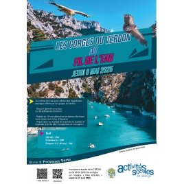 MAI : Sortie bateau à Quinson
