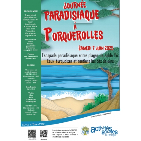 JUIN : Journée Porquerolles | SLVIE 4