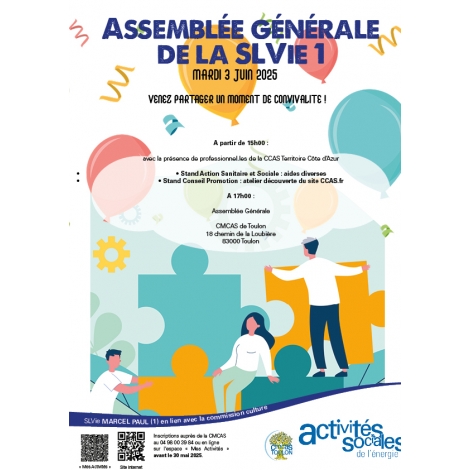 JUIN : Assemblée Générale | SLVIE 1