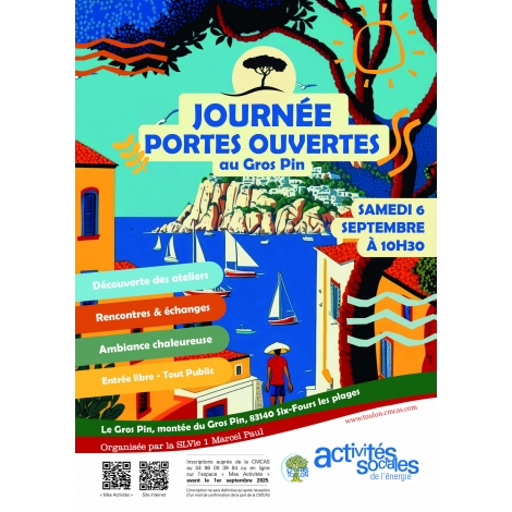 SEPTEMBRE : Journée portes ouvertes du Gros Pin |SLVIE 1