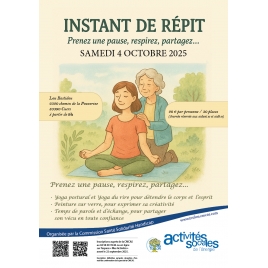 OCTOBRE : Instant de répit | C.S