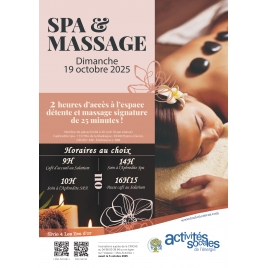 OCTOBRE : Spa & Massage | SLVIE 4