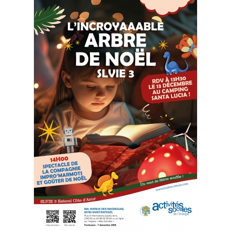 DECEMBRE : Arbre de Noël | SLVIE 3