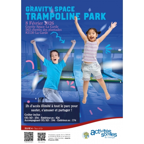 FEVRIER : Trampoline Park Gravity Space La Garde | SLVIE 4