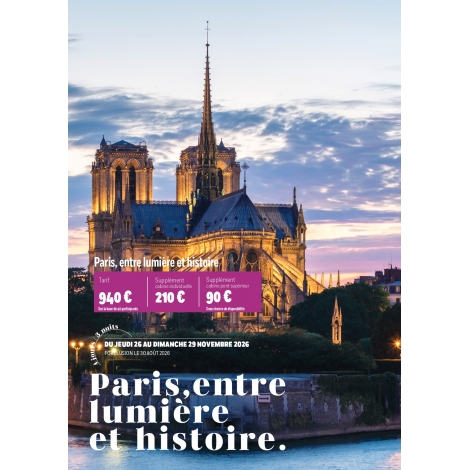 NOVEMBRE : PARIS / CP