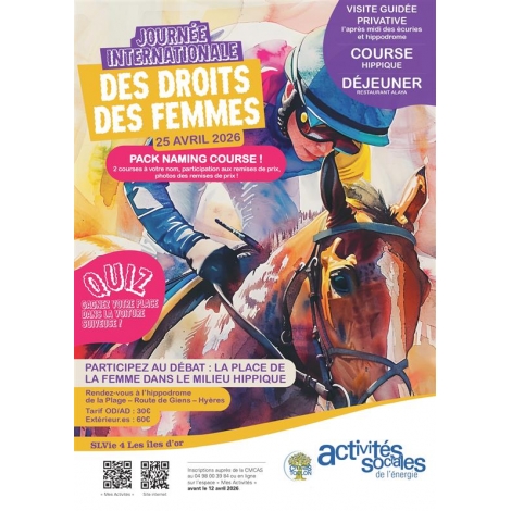 AVRIL : Journée à l'hippodrome | SLVIE 4