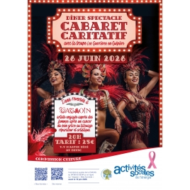 JUIN : Dîner-Spectacle Cabaret Caritatif