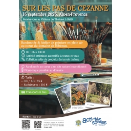 SEPTEMBRE : Sur les pas de Cézanne | SLVIE 4