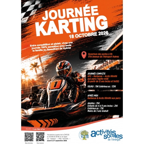 OCTOBRE : Journée Karting Hyères | SLVIE 4