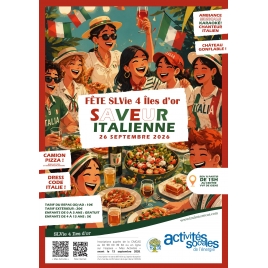 SEPTEMBRE : Fête de la SLVIE 4 Saveurs Italiennes | SLVIE 4