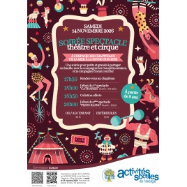 NOVEMBRE : Spectacle de cirque et théâtre | CC