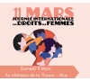 MARS : Repas Spectacle Droit des femmes | SLVIE 2 & 3